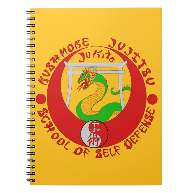 Rushmore Jukite Jujitsu Notebook (Front)