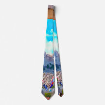 Rushmore Watercolor Tie