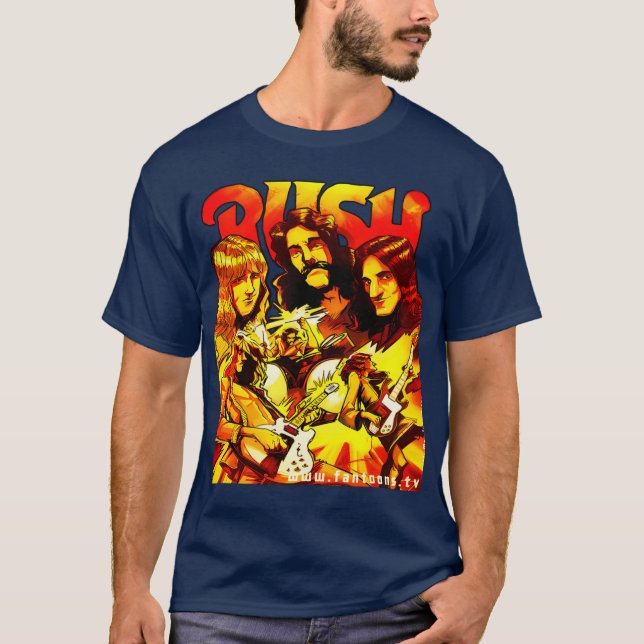 Rushs Band boy friend T-Shirt (Front)