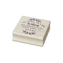 Rusic Script The Future Mr & Mrs Return Address
