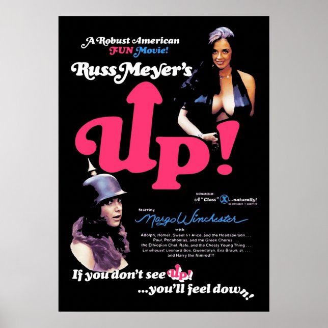 Russ Meyers Up Poster (Front)