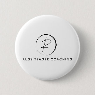 Russ Yeager Coaching Signature Logo 6 Cm Round Badge