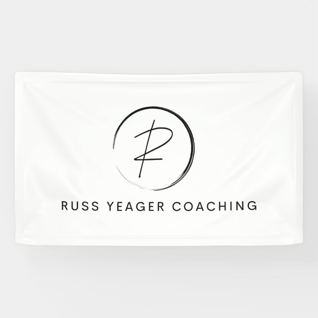 Russ Yeager Coaching Signature Logo Banner (Horizontal)