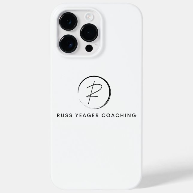 Russ Yeager Coaching Signature Logo Case-Mate iPhone Case (Back)