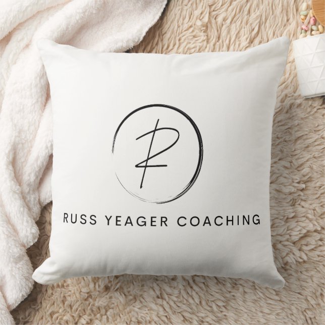 Russ Yeager Coaching Signature Logo Cushion (Blanket)
