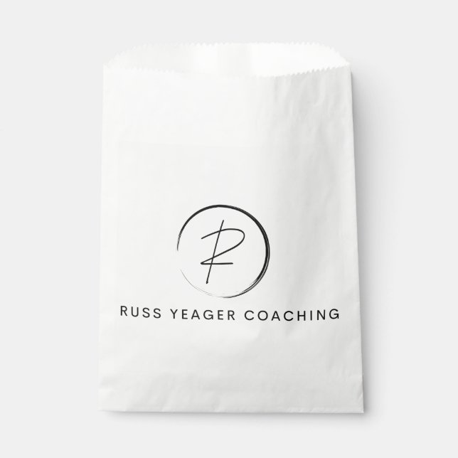 Russ Yeager Coaching Signature Logo Favour Bag (Front)