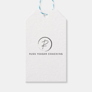 Russ Yeager Coaching Signature Logo Gift Tags