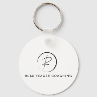 Russ Yeager Coaching Signature Logo Key Ring