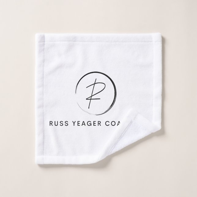 Russ Yeager Coaching Signature Logo Wash Cloth (Wash Cloth)