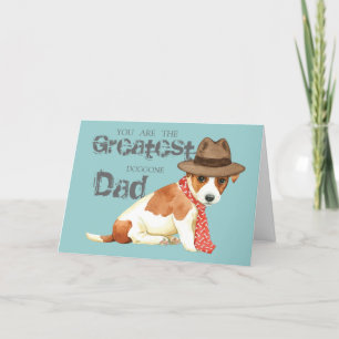 Russell Terrier Dad Card