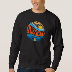 Russell Vintage Sunset Russell Groovy Tie Dye Sweatshirt