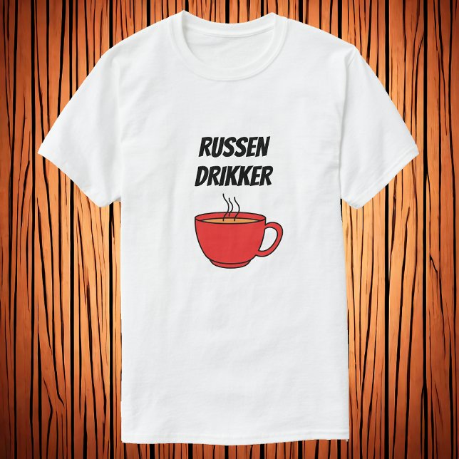 Russen drikker kaffe T-Shirt (Creator Uploaded)