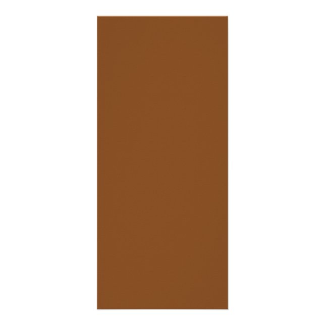 Russet Brown Rack Card (Front)