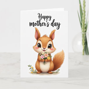 Russet Fur Mothers Day Card