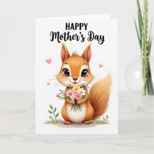 Russet Fur Sweet Mothers Day Card