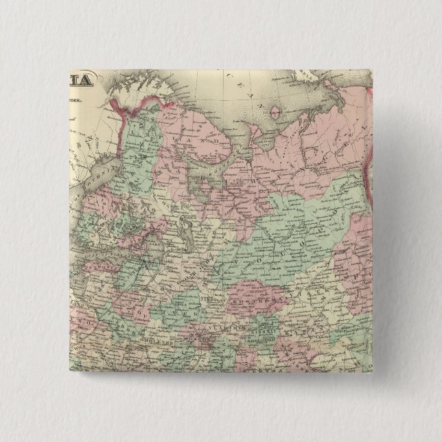 Russia 11 15 cm square badge (Front)