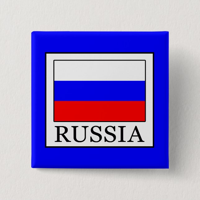 Russia 15 Cm Square Badge (Front)