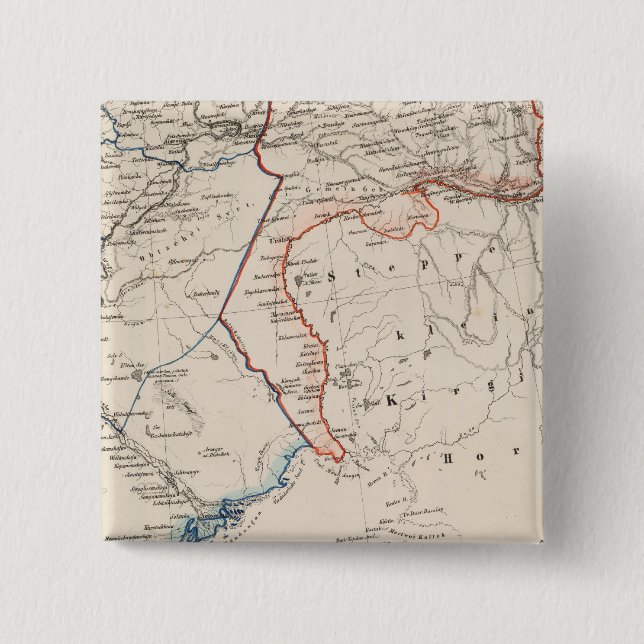 Russia 4 15 cm square badge (Front)