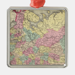 Russia 6 metal ornament