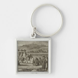 Russia 9 key ring
