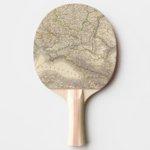 Russia and Europe 3 Ping Pong Paddle
