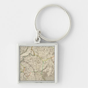 Russia and Europe 4 Key Ring