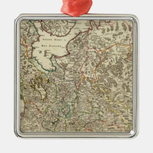 Russia and Europe Metal Tree Decoration