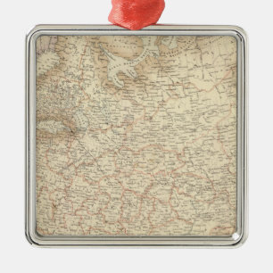 Russia and Europe Metal Tree Decoration