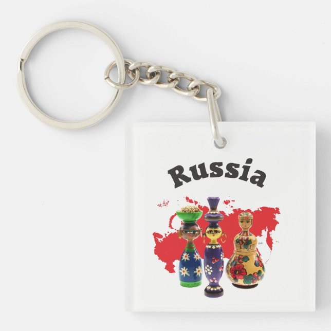 Russia - Babuschka key Ring (Front)