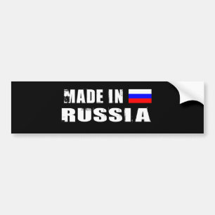 RUSSIA BUMPER STICKER
