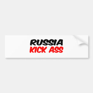 RUSSIA BUMPER STICKER