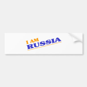 RUSSIA BUMPER STICKER