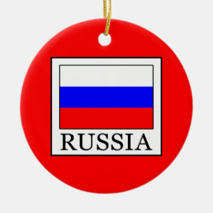 Russia Ceramic Ornament