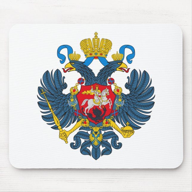 Russia Coat of Arms (18th Century) Mousepad (Front)