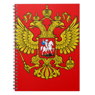 Russia Coat of Arms Notebook