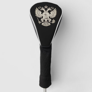 Russia coat of arms - white version golf head cover
