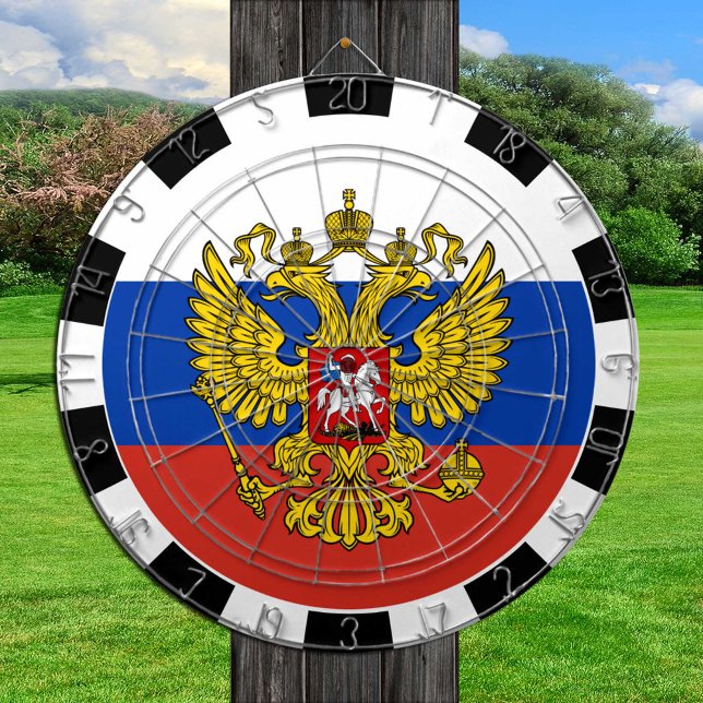 Russia Dartboard & Russian Flag / game board (Creator Uploaded)