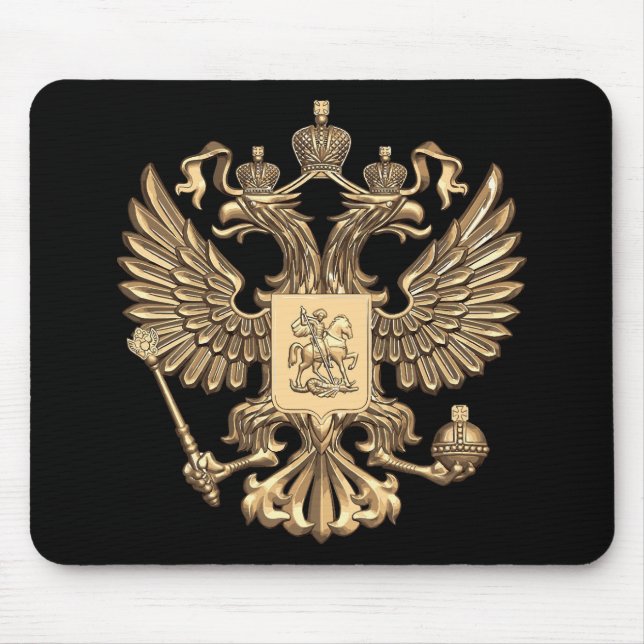 Russia double eagle mouse pad (Front)