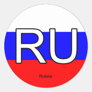 Russia Euro Stickers