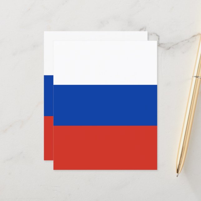 Russia flag (Front/Back In Situ)