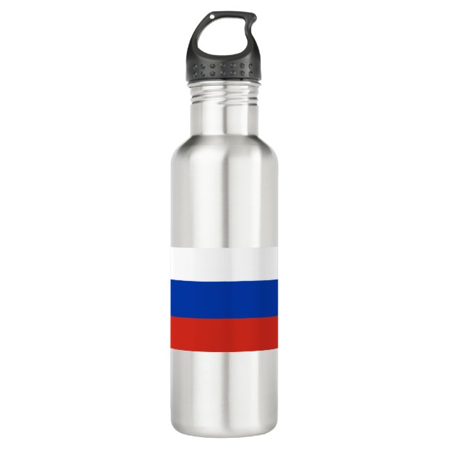 Russia Flag 710 Ml Water Bottle (Front)