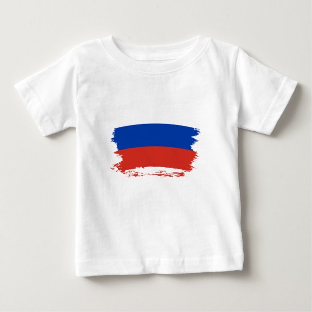 Russia flag baby T-Shirt (Front)