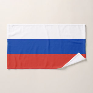 Russia Flag Bath Towel Set