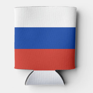 Russia Flag Can Cooler