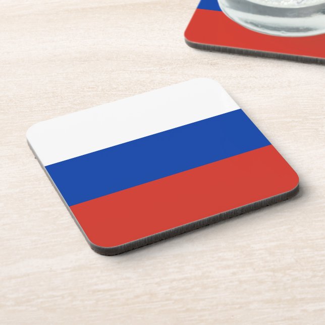 Russia flag coaster (Left Side)