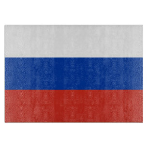 Russia flag cutting board