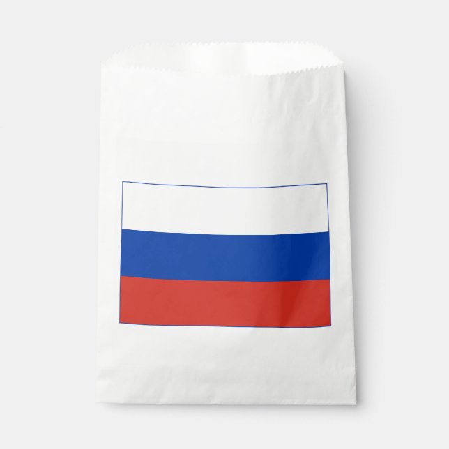 Russia Flag Favour Bag (Front)