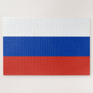 Russia Flag Jigsaw Puzzle