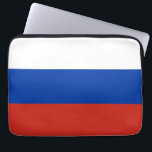 Russia flag laptop sleeve<br><div class="desc">An ideal gift for all those who are patriotic of their country!</div>