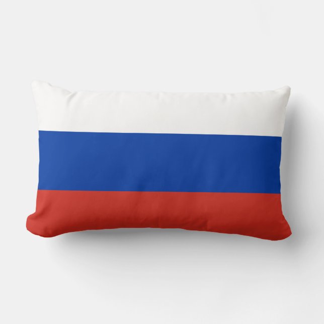 Russia Flag Lumbar Cushion (Front)